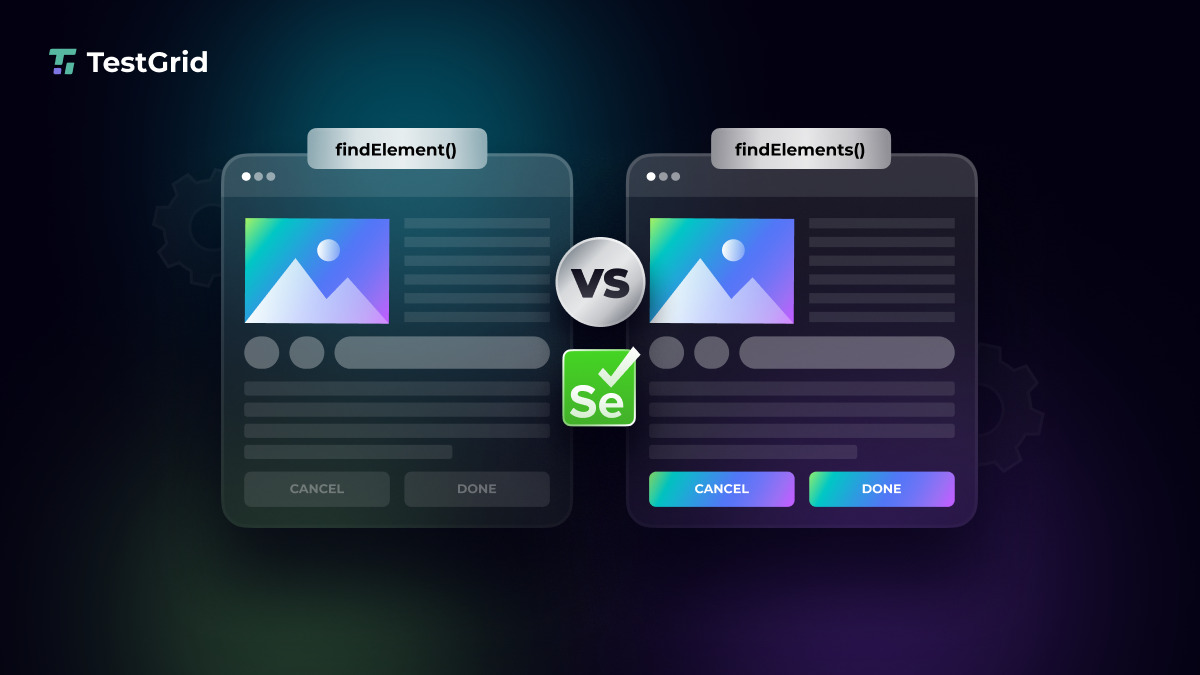 Findelement Vs Findelements In Selenium Key Differences Explained